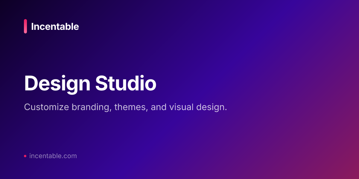 Studio Designer Program Design Studio - Incentable