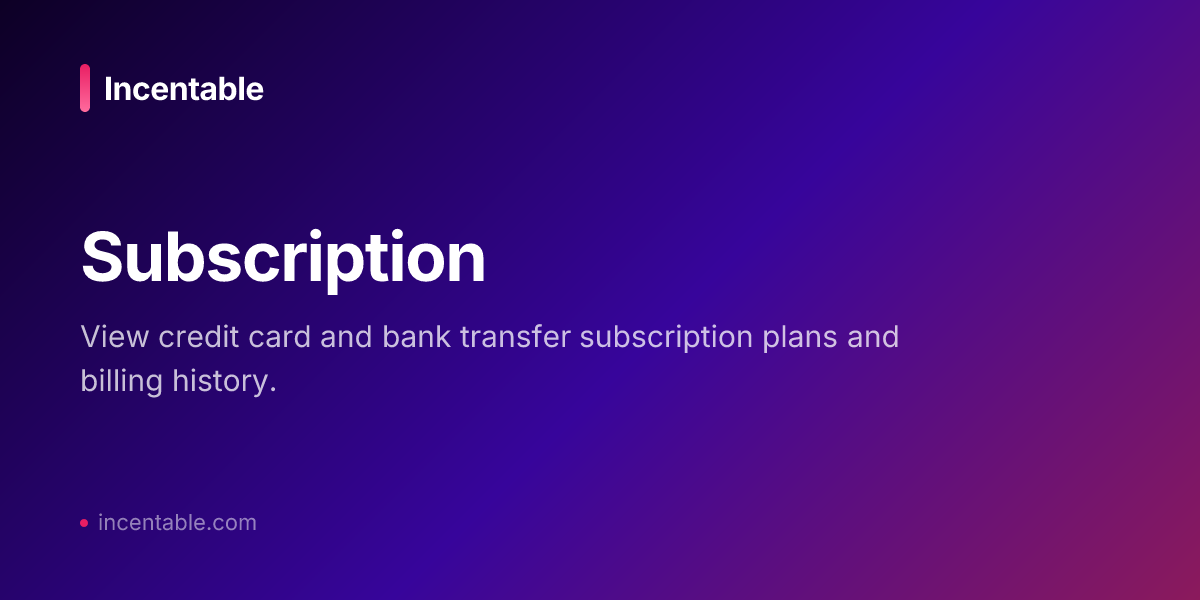 Subscribe Invis Back Subscription - Incentable